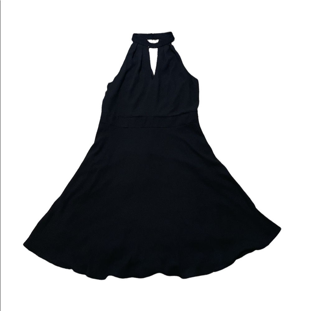 Express Black Halter Cutout Mini Dress size 4